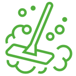 Hardwood Floor Cleaning Icon